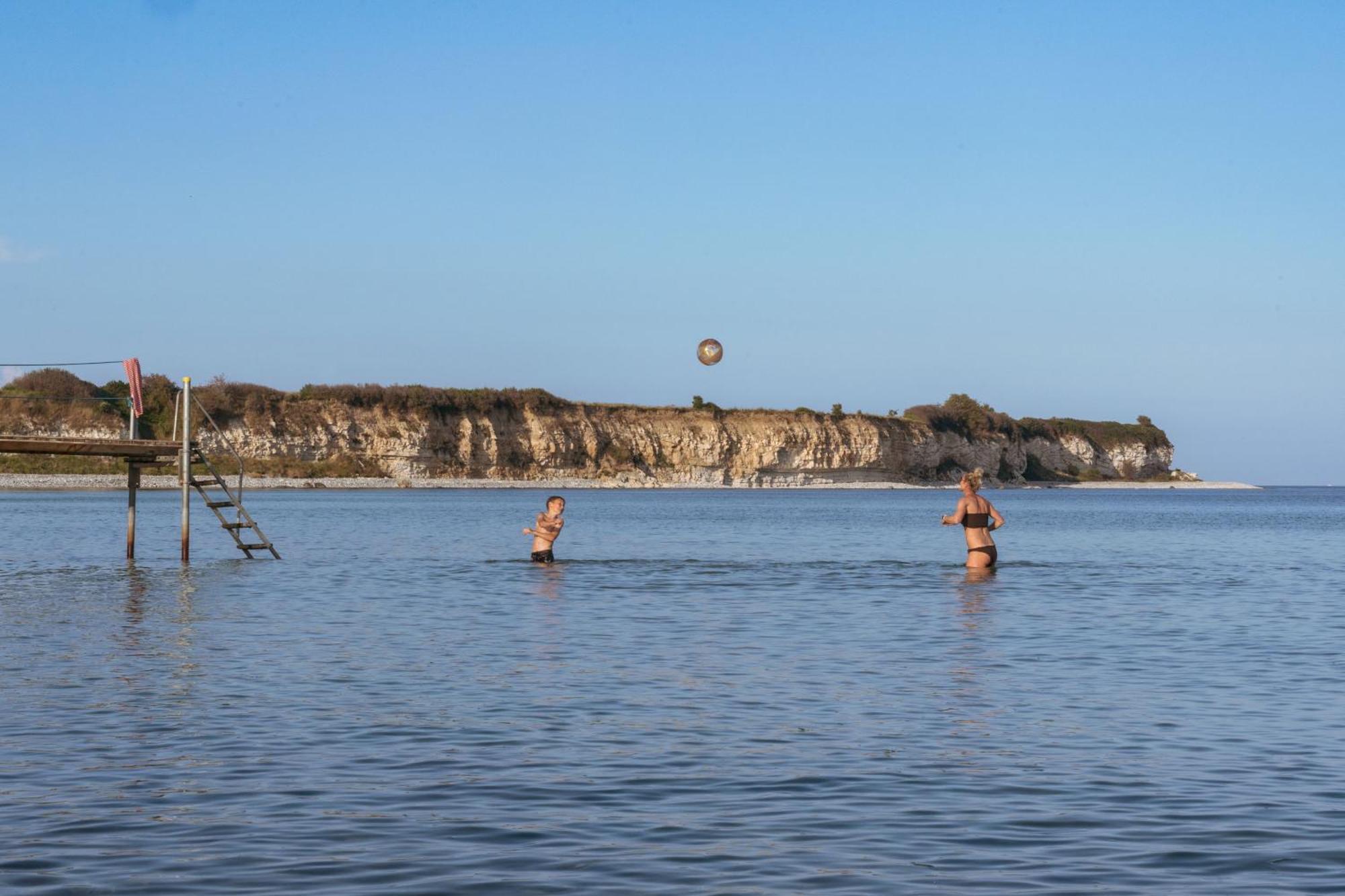 Kridthuset Stevns Klint Otel Rødvig Dış mekan fotoğraf